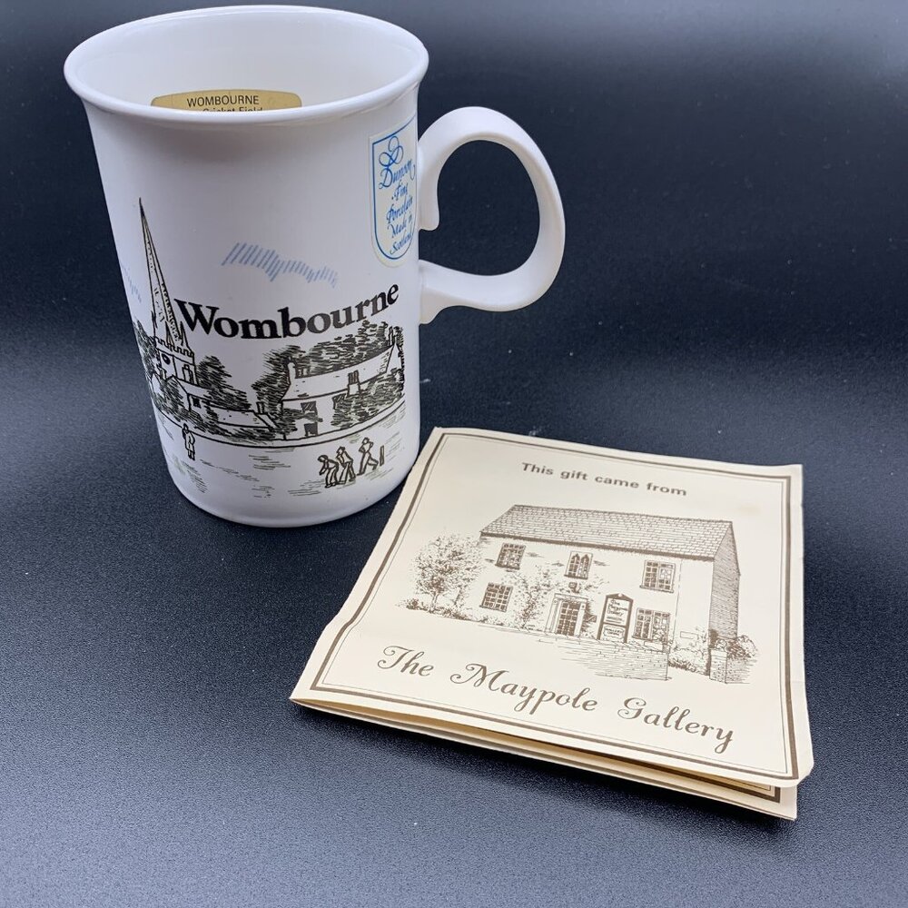 Wombourne The Cricket Field Mug Maypole Gallery Dunoon Ceramics